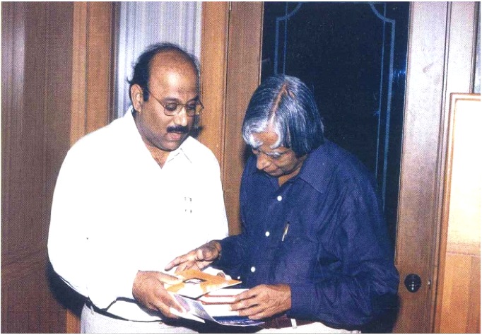 With Former President Dr. A.P.J. Abdul Kalam